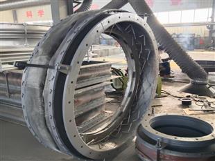 可澆筑非金屬膨脹節(jié)-高溫靶釘非金屬補(bǔ)償器-高溫耐磨柔性軟連接